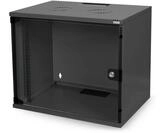 DIGITUS Netzwerkschrank &ndash; 19 Zoll 7HE &ndash; Unmontiert &ndash; SOHO &ndash; Schwarz