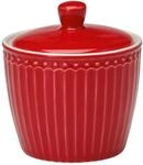 GreenGate Sugar Pot Alice red