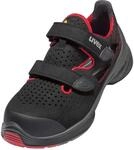 Uvex 68362 Sicherheitssandale - S1 P SRC ESD - Rot-Schwarz