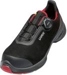 Uvex 68402 Herren Sicherheitshalbschuh - S3 SRC - Rot-Schwarz - Gr. 43