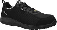 ELTEN Sicherheitsschuhe Lance Black Low ESD S1PS, Damen und Herren, Textil,