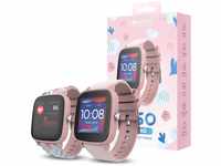 FOREVER Smartwatch IGO PRO JW-200 1,4" Zoll IP68 für Mädchen Schritte,...