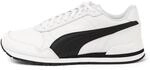 Puma Unisex St Runner V2 Full L Sneaker, Puma White Puma Black, 40.5 EU