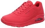 Skechers Herren Uno Stand On Air sneakers, Red Durabuck Mesh, 41 EU