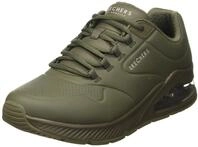 Skechers Herren Uno 2 Sneaker, Olive, 44 EU