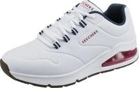 Skechers Herren Uno 2 Air Around You Sneaker, White Synthetic Trim, 41 EU