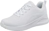 Skechers Damen Bobs Buno How Sweet Sneaker, White Duraleather, 38 EU
