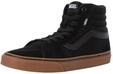 Vans Herren Filmore Hi Sneaker, Suede Canvas Black Gum, 39 EU