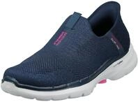 Skechers Go Walk 6 Damen-Sneaker, Navy, 42 EU