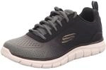 Skechers Men's Track Ripkent Sneaker, Olive Textile/Black Trim, 7 UK