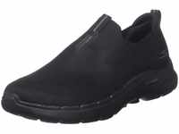 Skechers Herren GO Walk 6 Sneakers,Sports Shoes, Black Textile, 42 EU