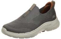 Skechers Herren Go Walk 6 Sneaker, Taupe Textile, 44.5 EU