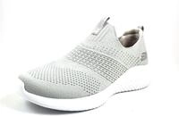 Skechers Damen Sneaker, Memory Schaum, Light Gray Knit Trim, 41 EU