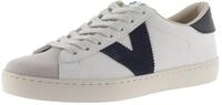 victoria Sneaker Unisex Berlin Leder & Farbige Eins&auml;tzen & Veloursleder-Zehenkappe