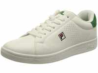 FILA Herren Crosscourt 2 F Low Sneakers, White-Verdant Green, 40 EU