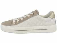 ARA Damen Courtyard Sneaker, Sand Platinum 12 27402 16, 43 EU