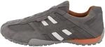 Geox Herren Uomo Snake L Sneakers, Lt Grey Anthracite, 39 EU