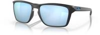 Oakley Unisex Oo9448 Sylas Sonnenbrille, Matte Black/Prizm Deep Water Polarized, 57