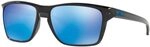 Oakley Unisex Oo9448 Sylas Sonnenbrille, Schwarze Tinte/Saphir-Iridium, 57