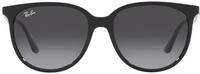 Ray-Ban Unisex-Erwachsene Brille, Black/Grey Shaded, 54, Modern
