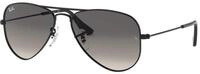 Ray-Ban Rayban Junior Unisex-Kinder 0RJ9506S 220/11 50 Sonnenbrille, Schwarz (Shiny
