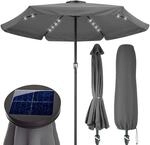 Kingsleeve&reg; Sonnenschirm LED Beleuchtung UV Schutz 80+ Solar Schutzh&uuml;lle 330cm