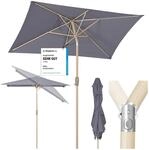 Sekey Sonnenschhirm Marktschirm Gartenschirm Terrassenschirm Sonnenschutz UV 50+