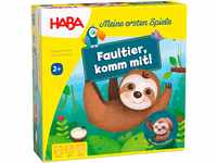HABA 306599 - Meine ersten Spiele – Faultier, komm mit!, Kleinkindspiel ab 2