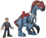 Fisher-Price Imaginext GVV63 - Jurassic World Klauen Angriff Therizinosaurus