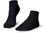 Knitido Lauf-Zehensocken Running TS in 3D-Strick, ohne Grip, Gr&ouml;&szlig;e:43-46,