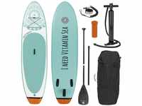 EASYmaxx Stand-Up- Paddle-Board 'I NEED VITAMIN SEA' | SUP inkl. Tragetasche,