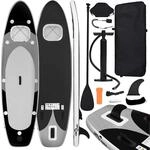 vidaXL SUP Board Set Aufblasbar f&uuml;r 1 Erwachsener Stand Up Paddle Surfboard