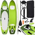 vidaXL SUP Board Set Aufblasbar f&uuml;r 1 Erwachsener Stand Up Paddle Surfboard