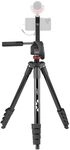 JOBY Compact Advanced Kit, Kamera-/Smartphone-Stativ mit 3-Weg-Kopf,