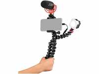 JOBY GorillaPod Advanced Vlogging Kit für Smartphones, Universales Vlogging...