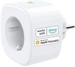 meross WLAN Steckdose, Smart Plug kompatibel mit Alexa, Apple HomeKit, Google