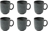 Villeroy & Boch like. by Lave Gris Becher mit Henkel 6er Set, 400 ml,...