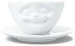 FIFTYEIGHT PRODUCTS / Tassen / Kaffeetasse &bdquo;Lachend (Porzellan, 200 ml,...