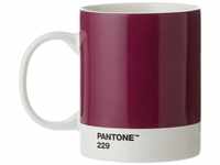 Pantone Kaffeetasse, Porzellan, Aubergine 229, 8.4 Centimeters cm