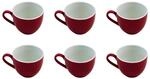 Ritzenhoff & Breker Doppio Espressotassen, 6er Set, Espresso Obertassen mit...