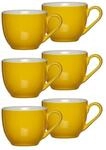 Ritzenhoff & Breker Doppio Espressotassen, 6er Set, Espresso Obertassen mit...