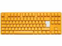 Ducky One 3 Yellow - Mechanische Gaming Tastatur Deutsches Layout im TKL-Format...