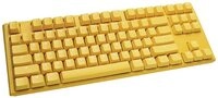 Ducky One 3 Yellow - Mechanische Gaming Tastatur Deutsches Layout im TKL-Format (80%