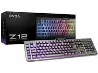 EVGA Z12 RGB Gaming Keyboard, RGB Backlit LED, 5 Programmable Macro Keys, Dedicated
