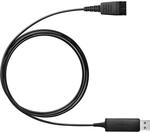 Jabra Link 230 USB Adapter f&uuml;r QD Headset, Black