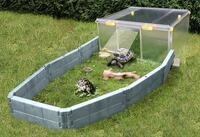 Juwel Auslaufgehege f&uuml;r Schildkr&ouml;ten (Basalt-grau, Zubeh&ouml;r f&uuml;r...