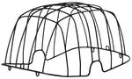 Basil Drahtgitterkorb &ndash; Unisex &ndash; engmaschig &ndash; One Size &ndash; Schwarz