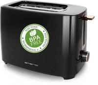 Emerio TO-125131.1 Toaster mit 2 extra Breiten Toastschlitzen f&uuml;r 2 Toastscheiben in
