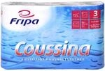 fripa 3204002 K&uuml;chenrolle Coussina, 3-lagig, wei&szlig;