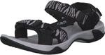 CMP Damen Hamal Hiking Sandal, Nero-Pale Rose, 42